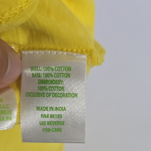 Lilly Pulitzer Yellow Ruffled Tank Top - Picture 4 of 6